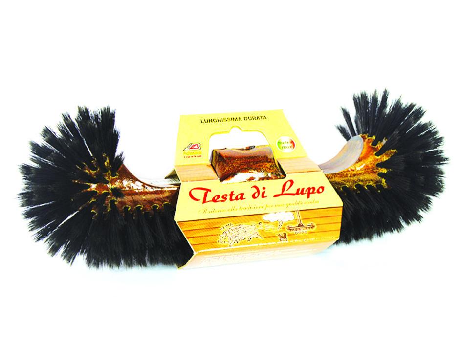Scopa Diana Testa Di Lupo – Assicella Plastica E Setola Naturale – Made In Italy - 2