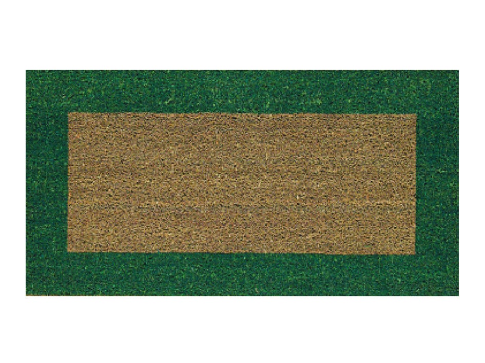 Zerbino ecoco verde spessore mm.18 - cm.50x100, spessore mm.18