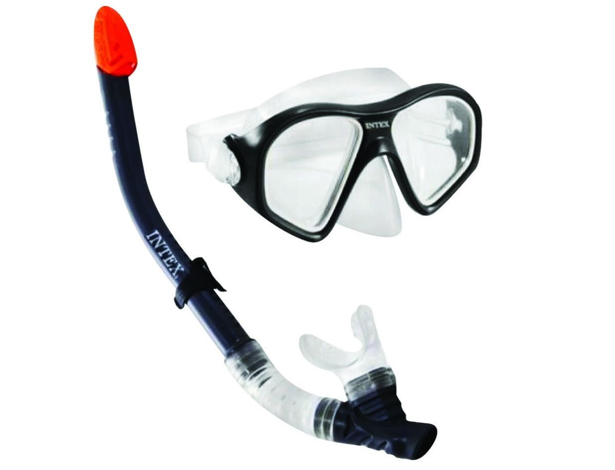 Set Maschera E Boccaglio Free Diving 7dive7 – Vetro Temperato Basso Volume Per Apnea E Pesca Subacquea