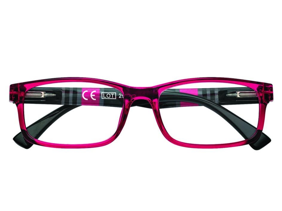 Occhiali lettura montatura policarbonato fucsia/fantasia b25 - diottrie +3,5  - 31z-b25-red350 | Leroy Merlin