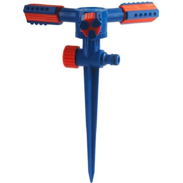 Irrigatore Da Giardino A 3 Braccia, Rotante Irrigatore Prato, Giardino - Foto 4