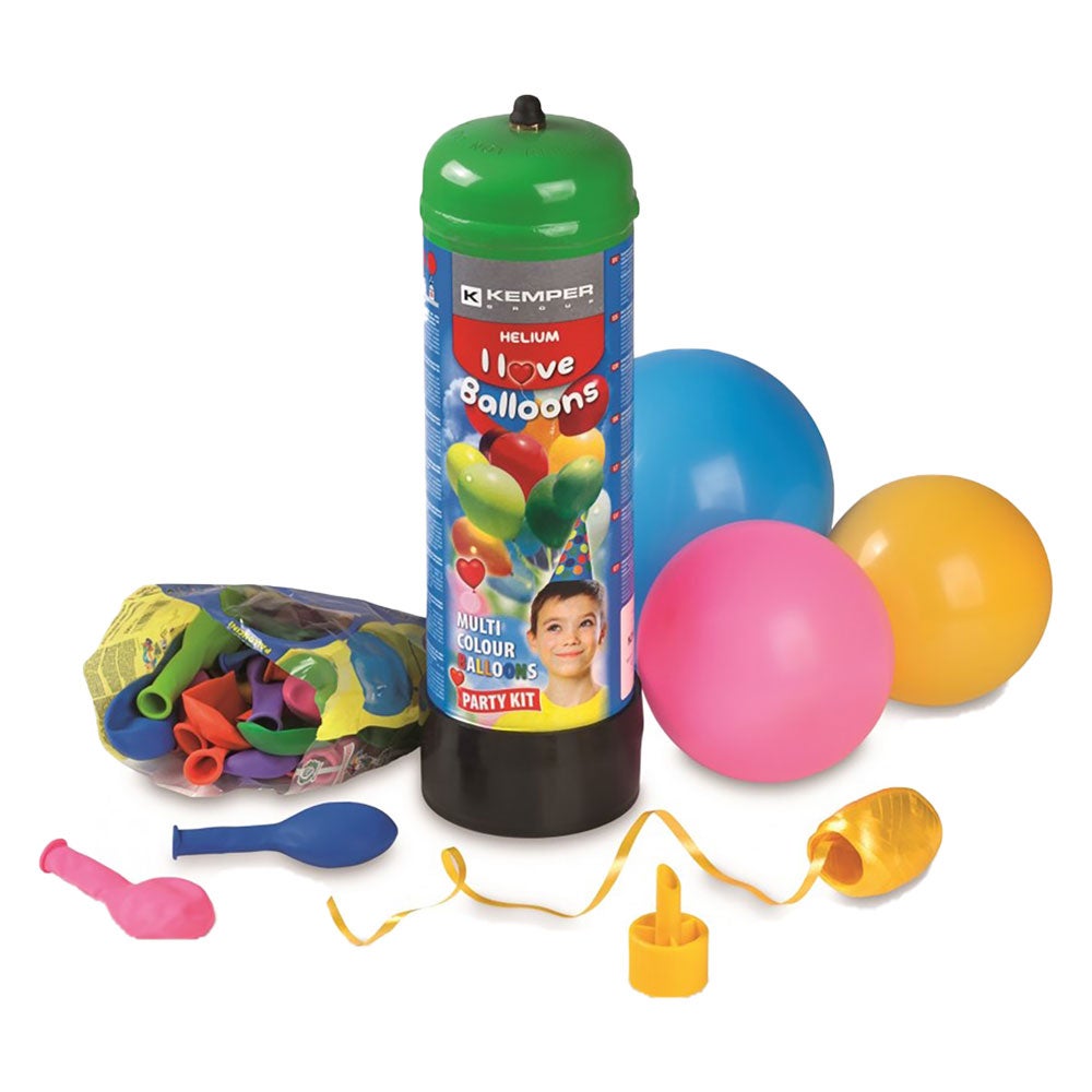 Alquiler de bombonas de helio para el inflado de globos. Globo
