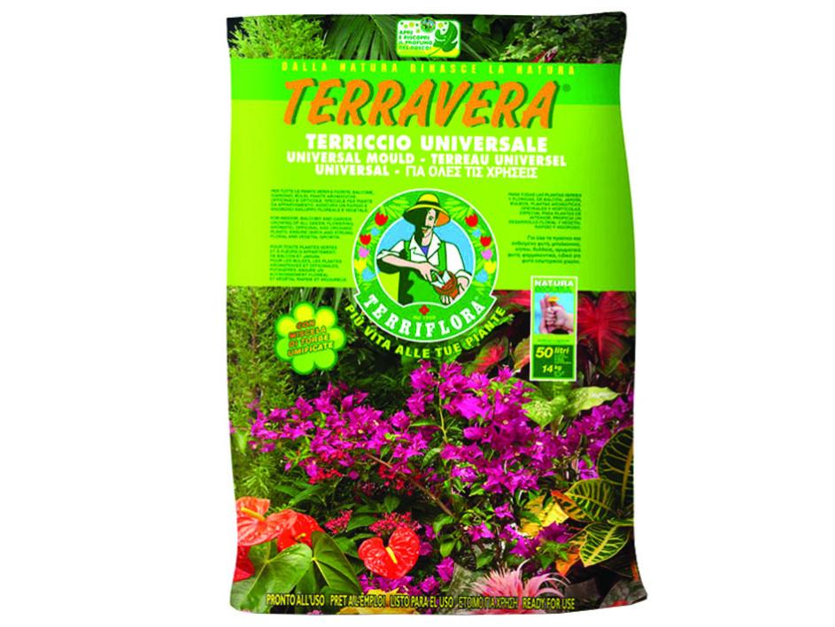 Terriccio Universale Tercomposti Terrazzo Fiorito - 45 Litri Per Piante E Fiori