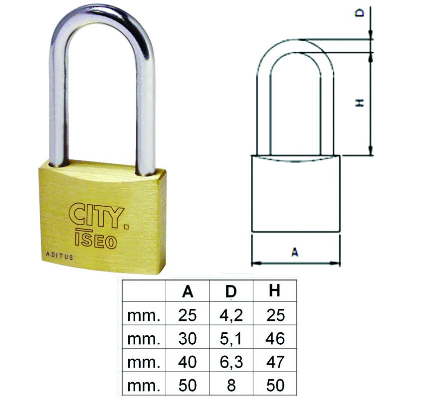 LUCCHETTO BRIXO A ARCO P/MOTO STRONG 170X245MM