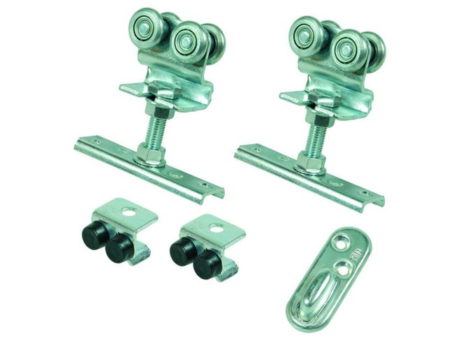 Kit Sistema Scorrevole Per Porte Scrigno Delta Eklipse Rotelle Per - Foto 7