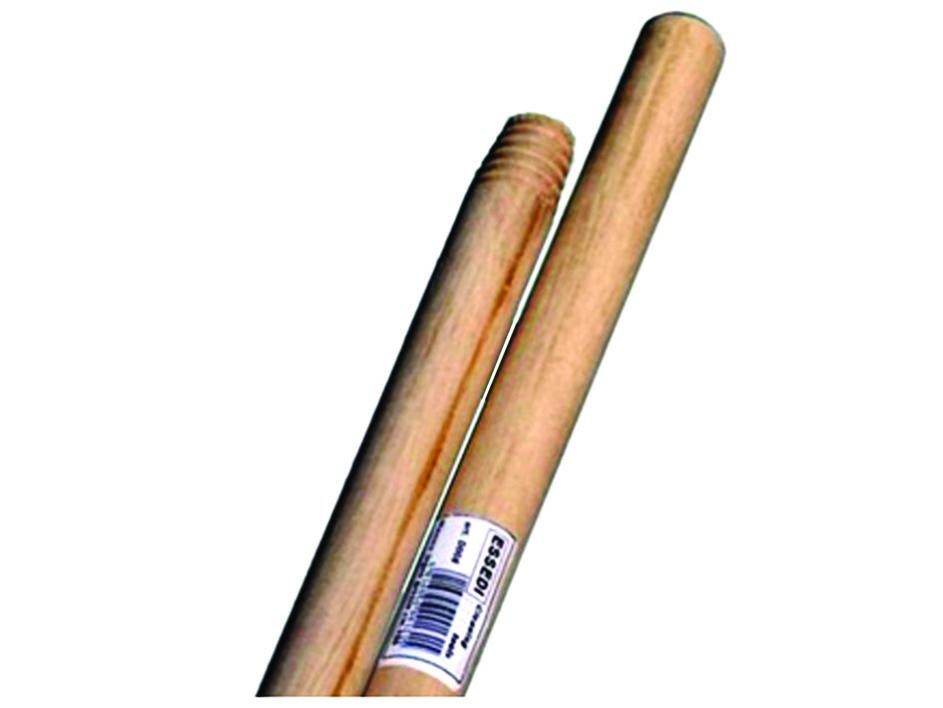 Manico Per Scopa E Mocio In Legno Di Pino Grezzo - Lunghezza 150 Cm, Universale E Resistente - Foto 9