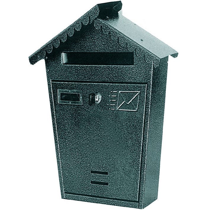 Cassetta postale tipo casa per esterno - cm.37x13x38h.