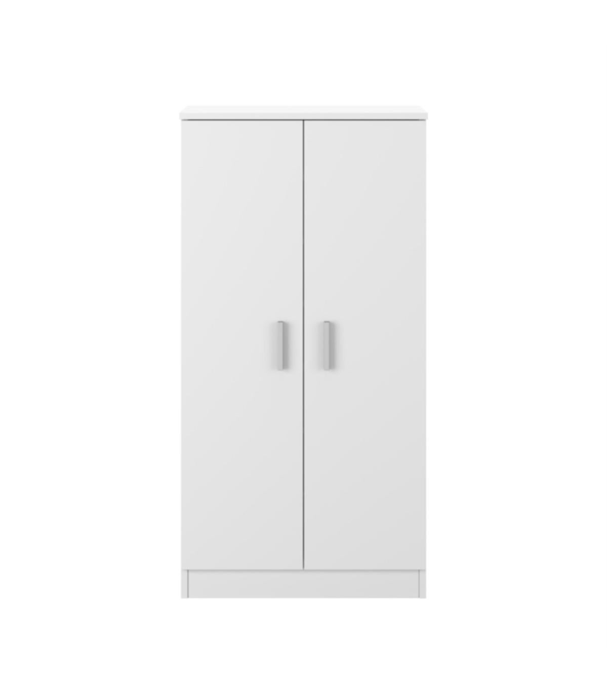 Scaffale Girevole FMD Furniture 291-001E, Bianco 34x108x34 Cm: 3 Ripiani Girevoli In Truciolare Melaminico, Facile Da Montare. Perfetto Per Ufficio O Casa.