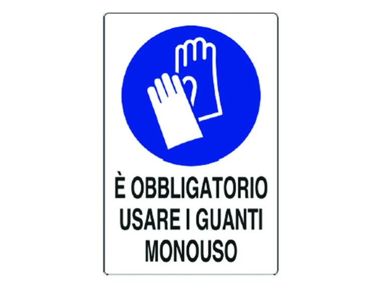 Cartello Sicurezza 30x12 Cm – "È Obbligatorio Usare Occhiali O Schermi Protettivi" In PVC Rigido 1 Mm Con Fori - 5
