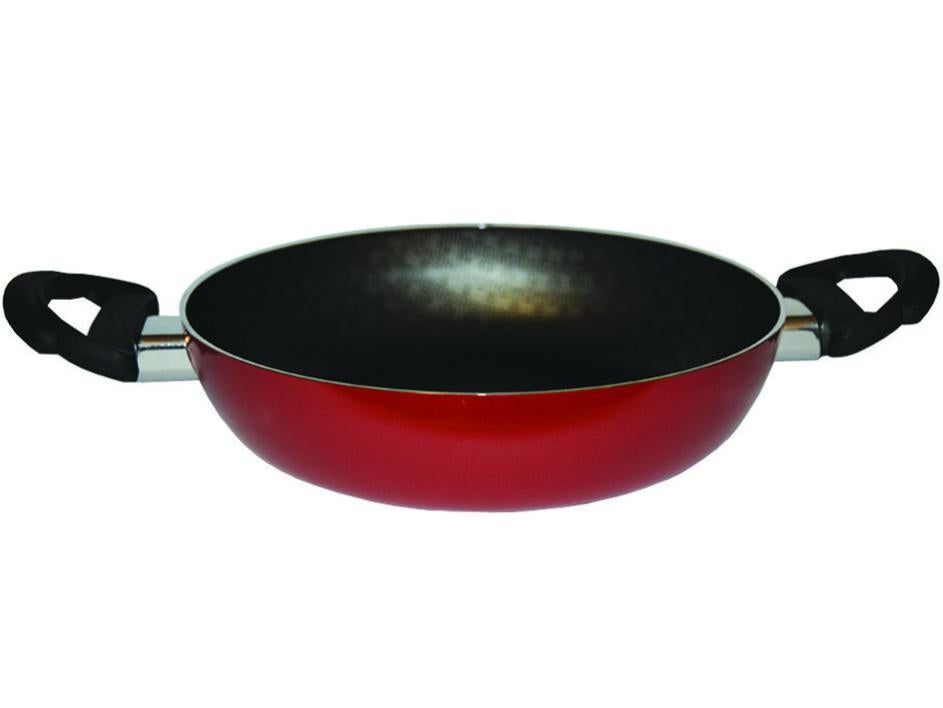 GSD Hausgeräte 32050 – Mattarello Antiaderente In Plastica, Manici Rossi, Per Pasta Frolla E Impasto