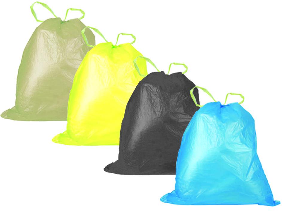 Pattumiera A Pedale 50 Litri Con Coperchio Giallo - Per Cucina E Ufficio - Sistema Differenziata Con Design Olaf - Foto 3