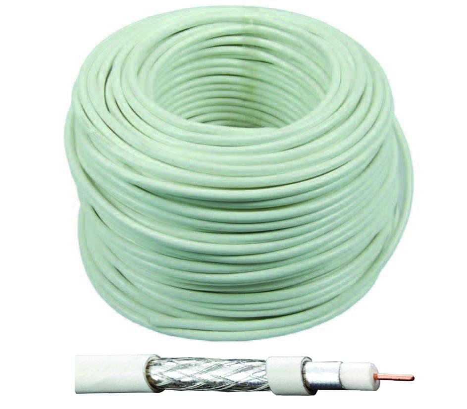 Placca Decorativa Riteav Per Parete, 1 Porta Coassiale TV Tipo F E 1 Porta Ethernet CAT6, Colore Blu