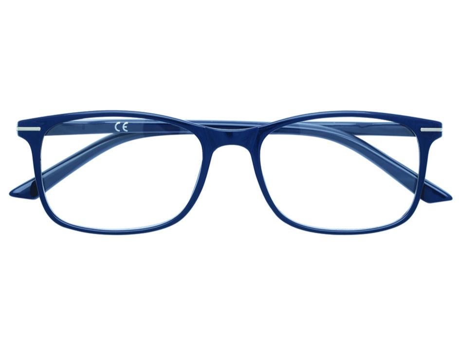Occhiali lettura montatura policarbonato blu b24 - diottrie +2,5 -  31z-b24-blu250 | Leroy Merlin