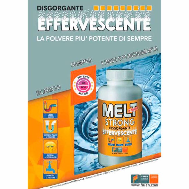 Desatascador Melt, potente desatascador líquido no acido.