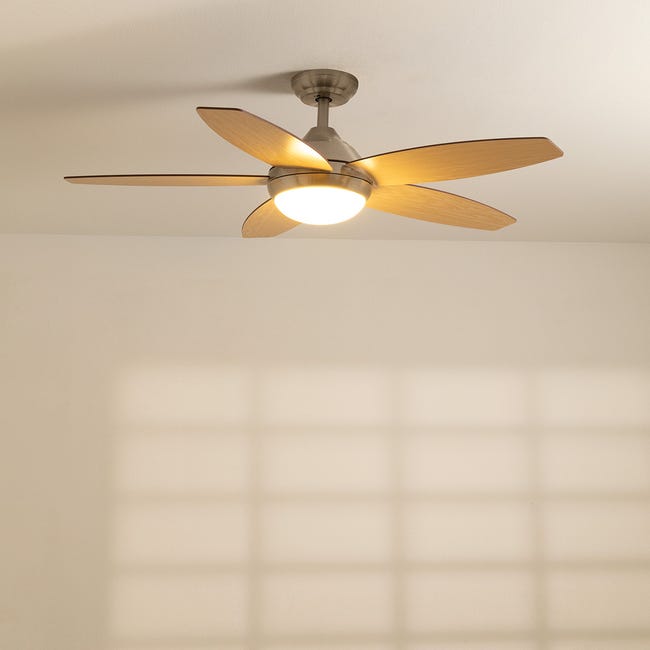 Nickel Ventilateurs de plafond - Luminaires et ventilateurs de