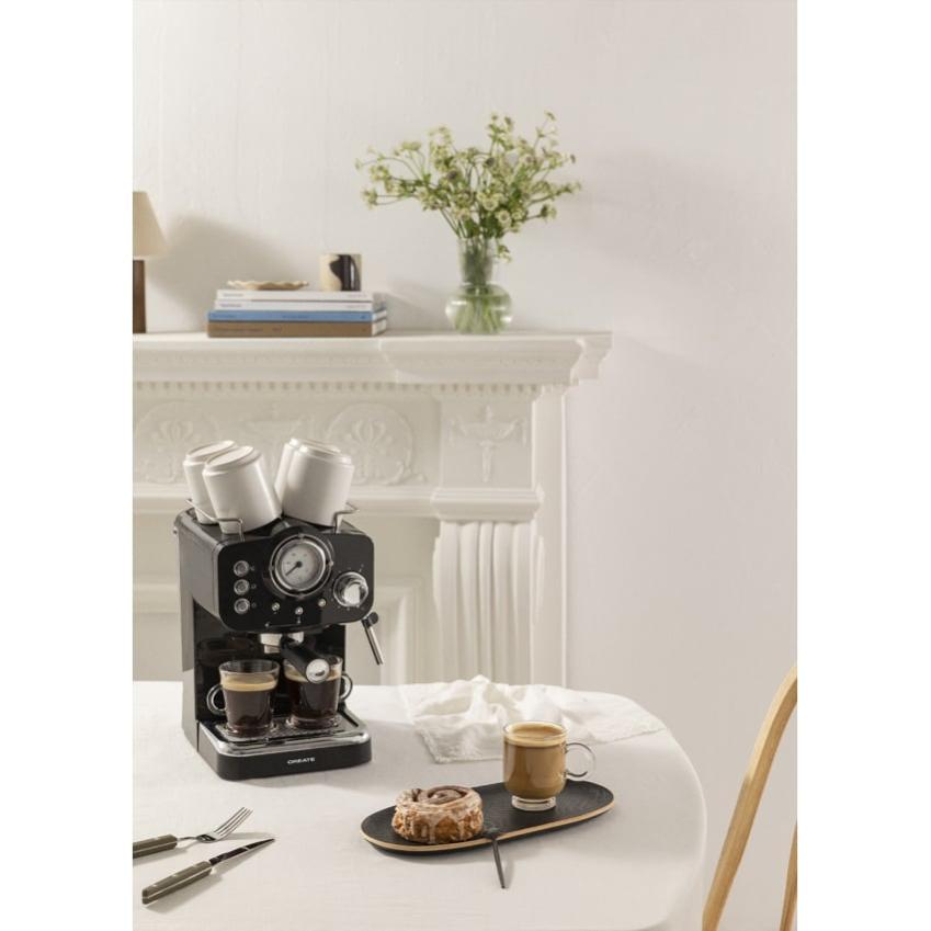 Orecchini Pendenti A Forma Di Macchina Per Caffè Espresso Vintage - DOWAY, Acrilico Leggero, Ganci In Acciaio Inox, Regalo Per Amanti Del Caffè - 3