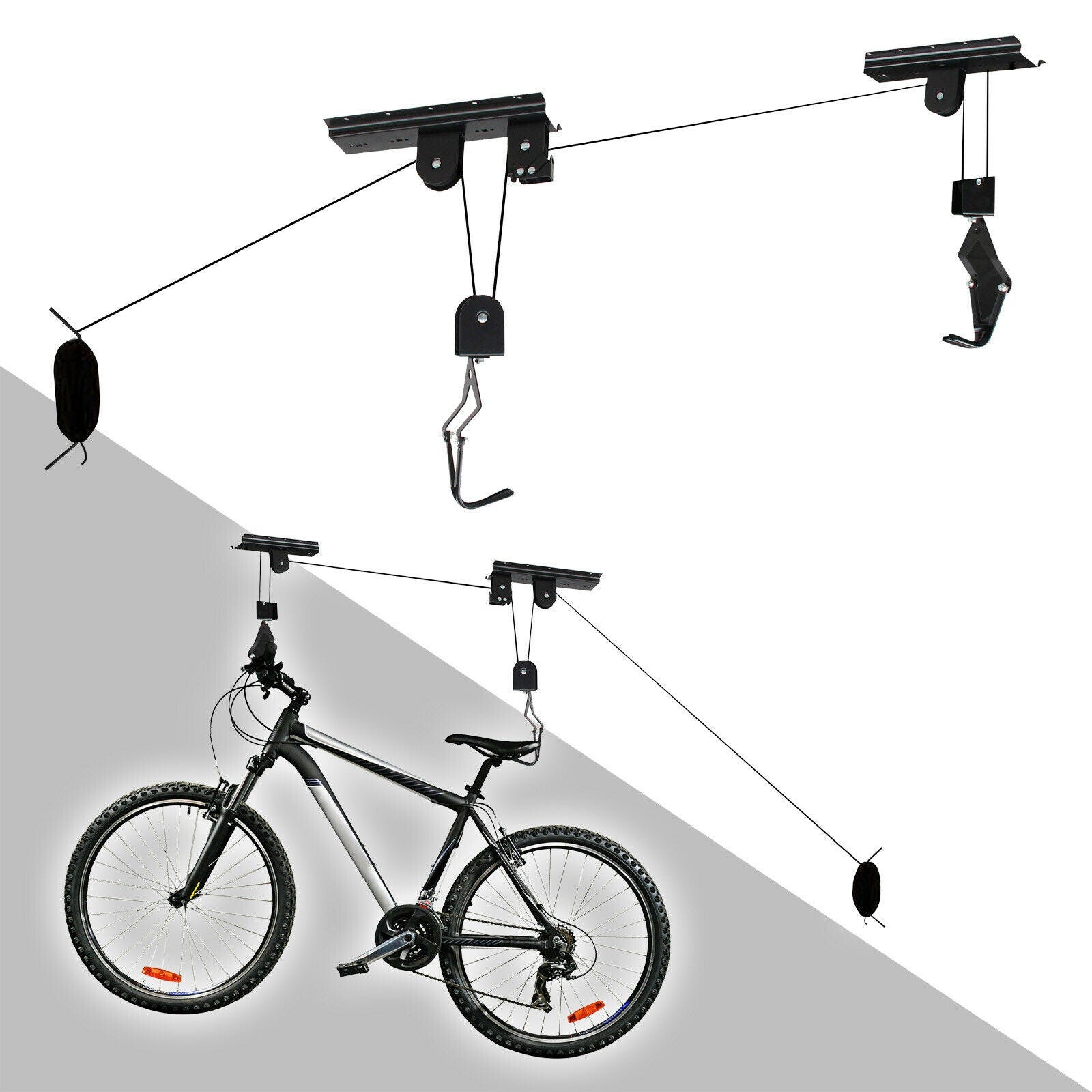 Rangement porte-vélo plafond