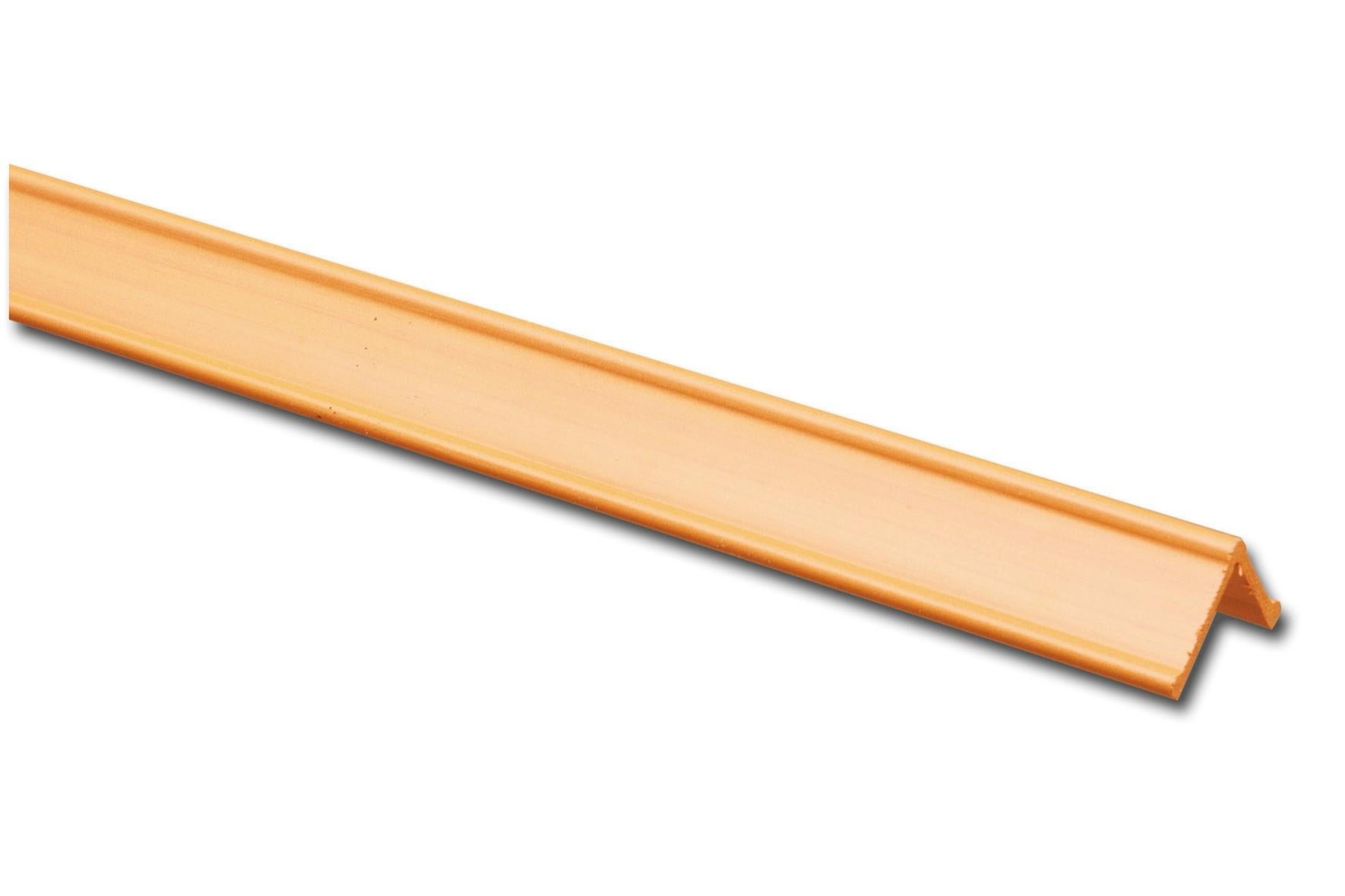 Kerbl 37391 Squadra Paraspigoli In Plastica, 0,80 M, Doppia Piastra 19 Mm, Arancione