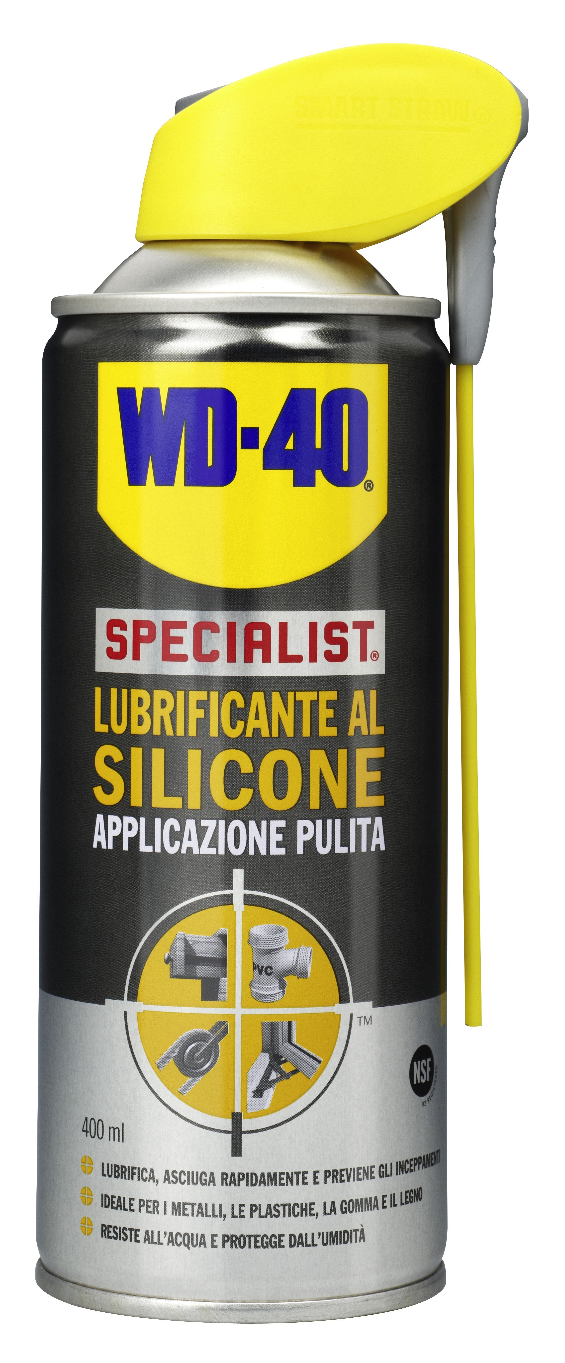 Olio di silicone LTF ICP antiaderente, distaccante e lubrificante