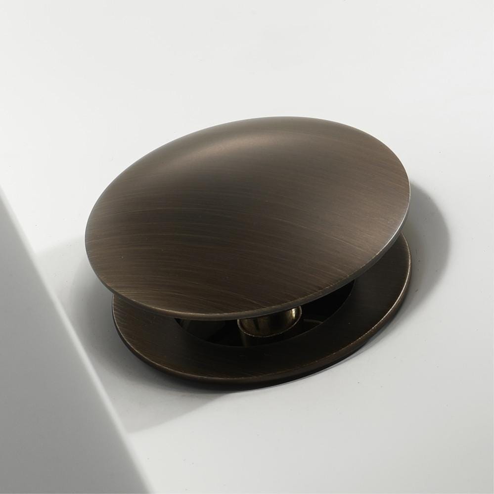 Piletta Di Scarico Pop-up Senza Troppopieno, Piletta In Ottone, Tappo - Foto 7