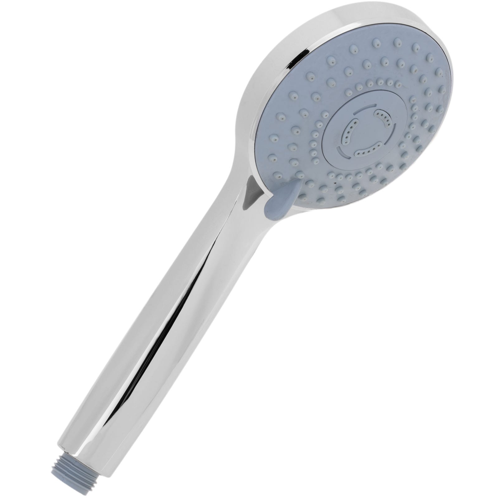 Alcachofa móvil 242mm para ducha cromado con sistema antical, ahorro de  agua y 3 funciones