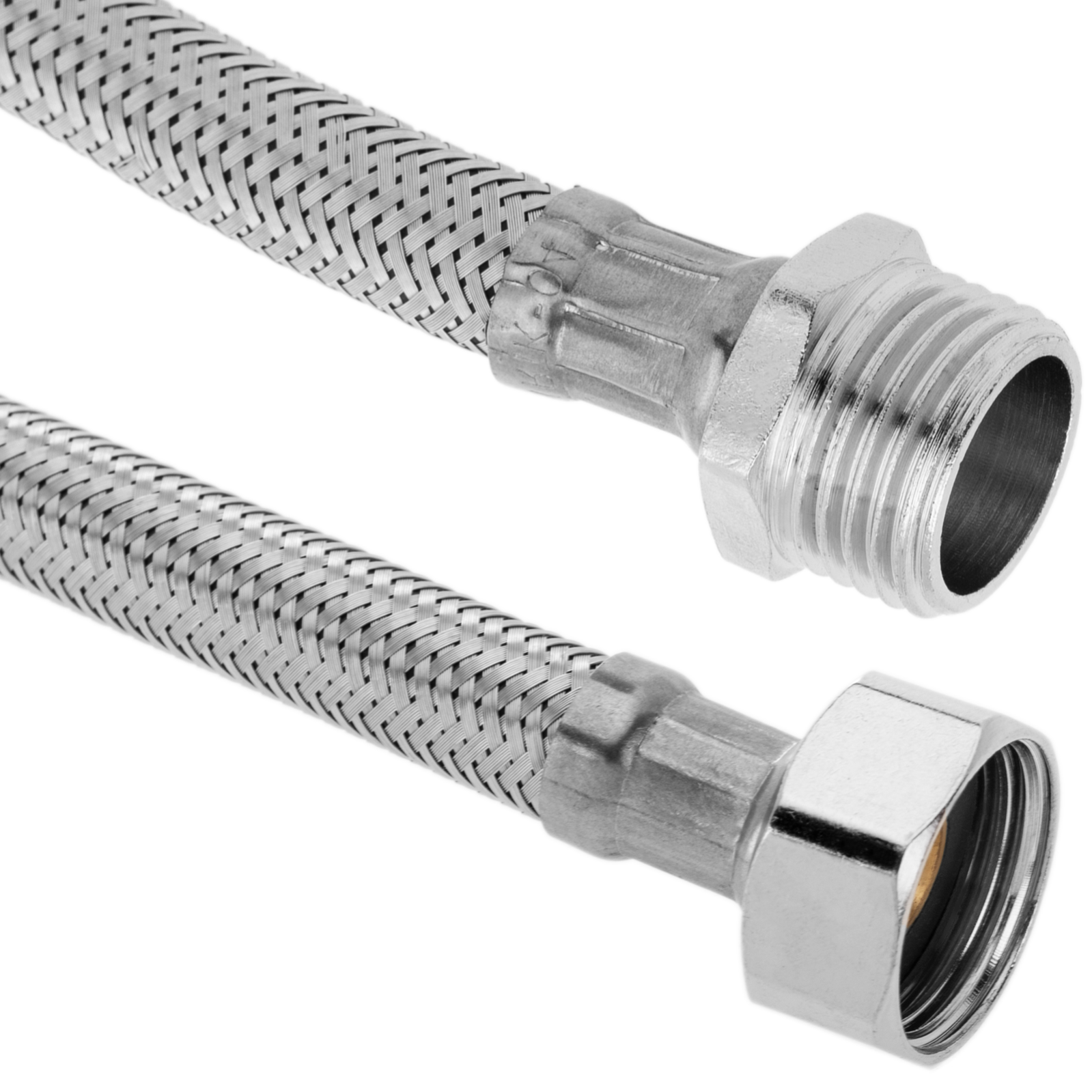 Raccordo A Barb Per Tubo Flessibile 2'' (50mm) - Filetto Maschio NPT 2'' In Acciaio Inox (2 Pezzi) - JENSWILL