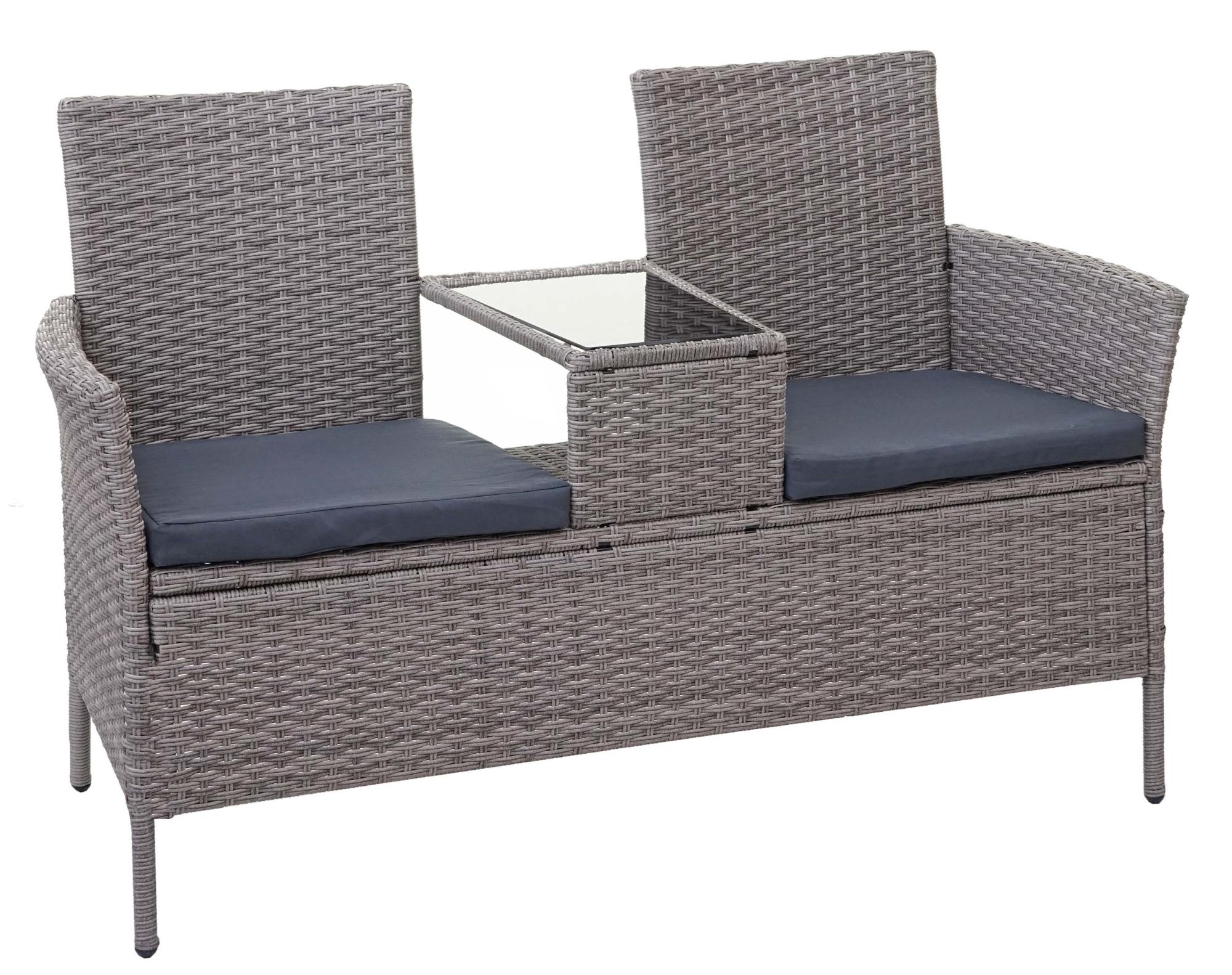 Rattan Tavolo Giardino Sedie Set Tavolo e Sedie da giardino in Rattan Sintetic