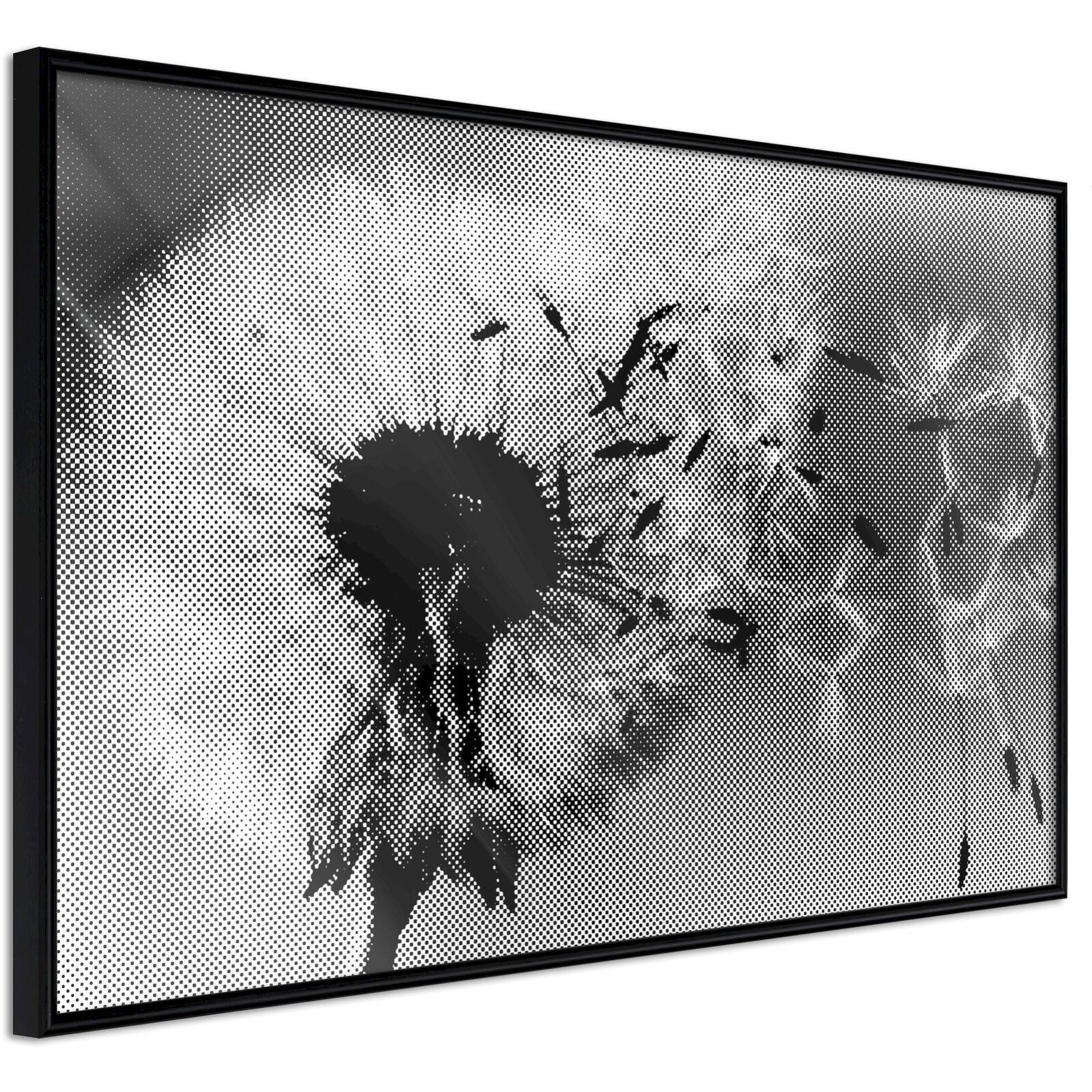 UEOTO Cadre Photo En Bois De Pissenlit - Cadeau Idéal Pour