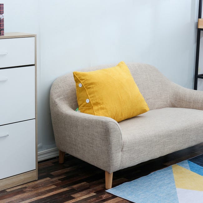 Cojín de soporte Lumbar Triangular para sofá, almohada de respaldo de  lectura con reposacabezas de felpa, 60cm - AliExpress