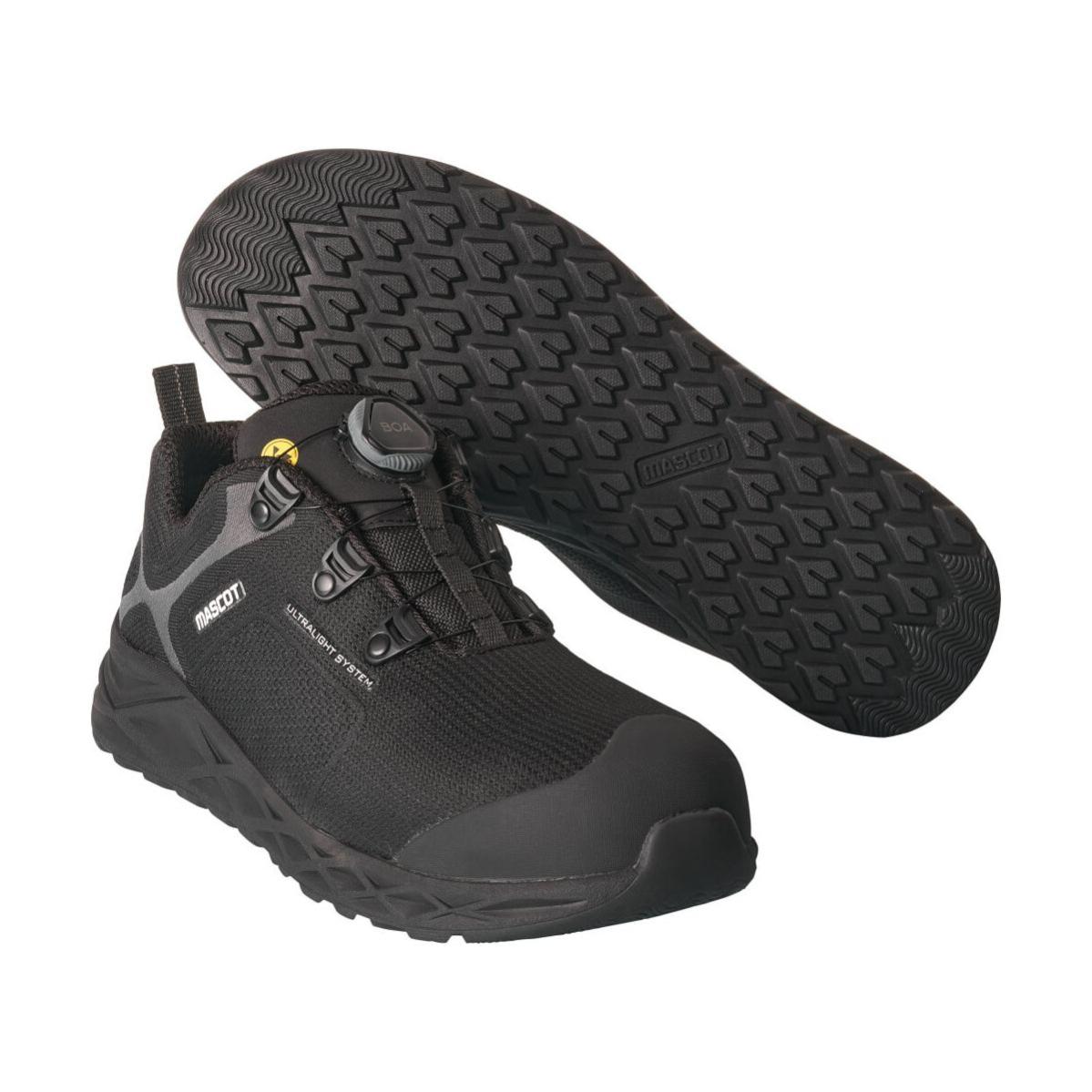 Chaussures de sécurité basses BOA® Fit System SB-P Noir/Anthracite ...