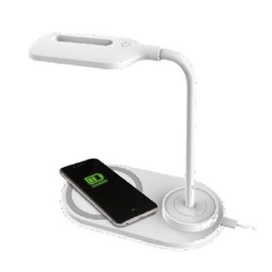 Chargeur sans fil iPhone QI lampe de bureau