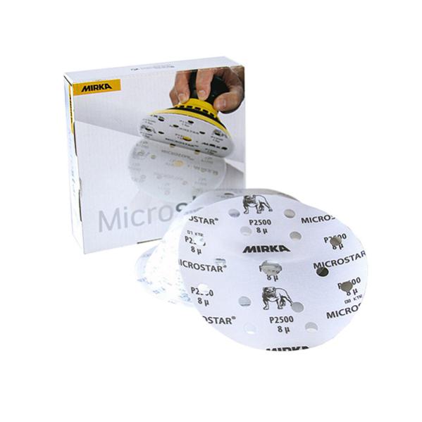 MIRKA DISCS MICROSTAR P2500 50 PIECES Leroy Merlin