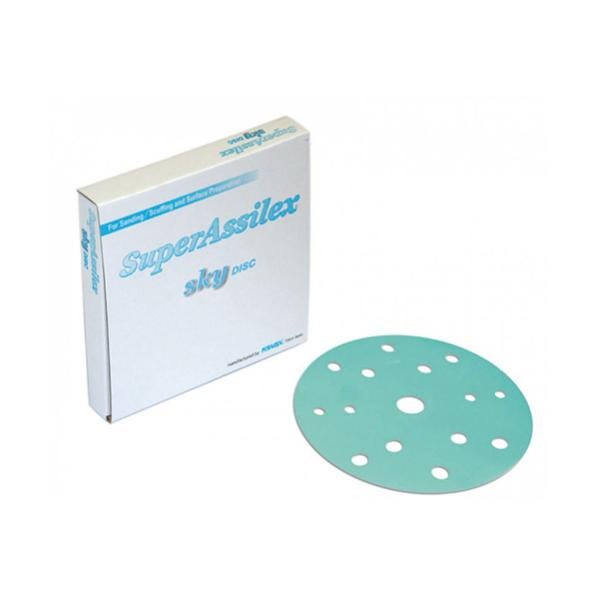 Kit De 4 Pads Abrasifs KOVAX Super Assilex – Grain Moyen M, 120x75 Mm, Mousse Beige, Pour Ponçage Fin