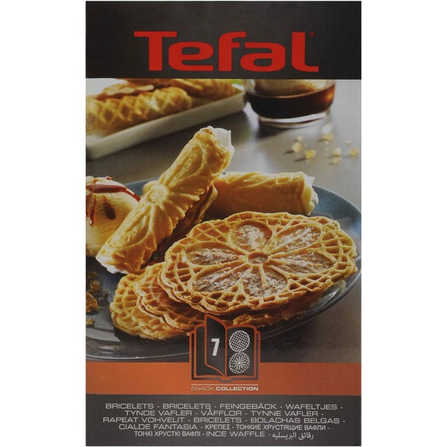 Plaque TEFAL XA800712 - bricelets snack collection