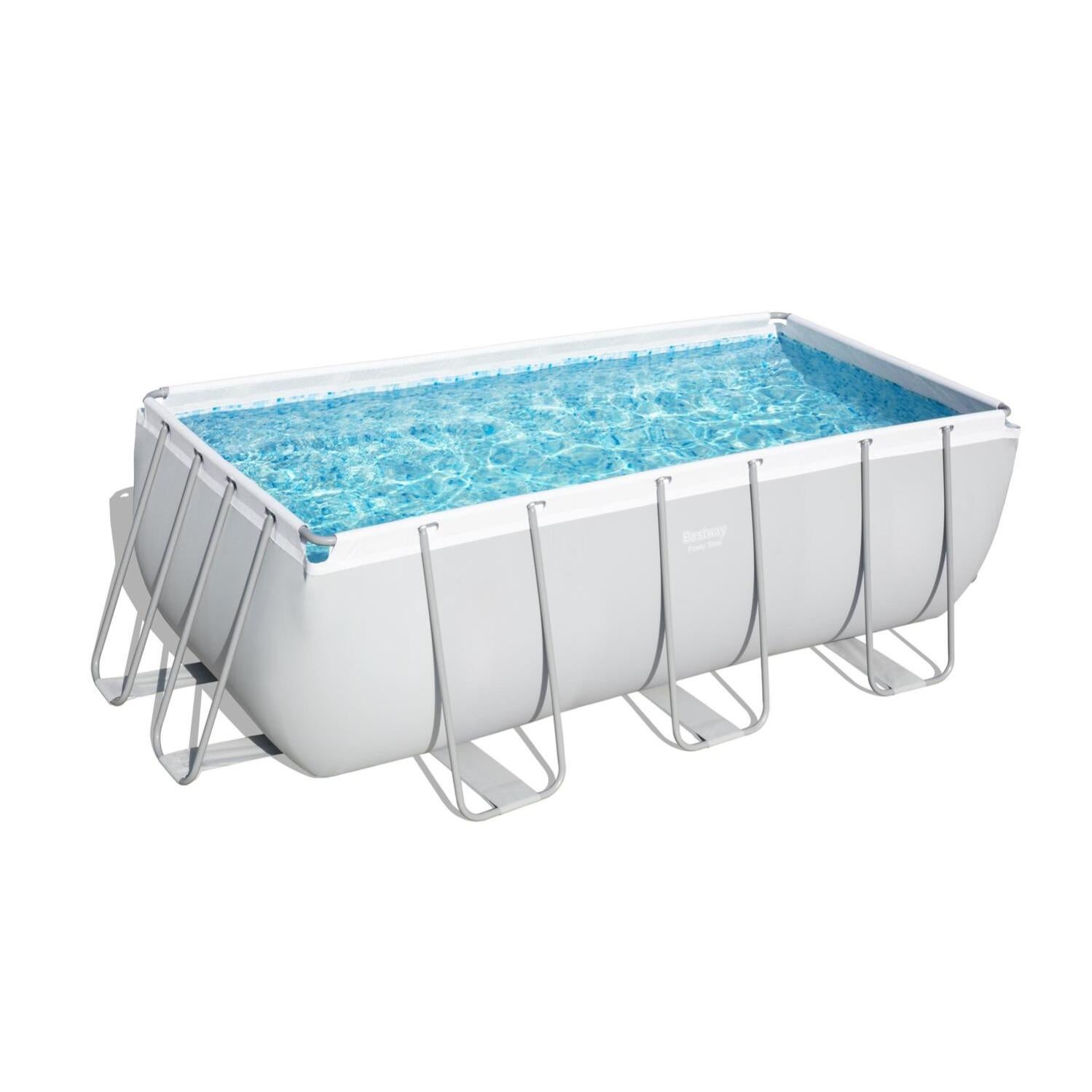 Piscina Rectangular Sobre Suelo 4,12X2,01X1,22 M Hawi