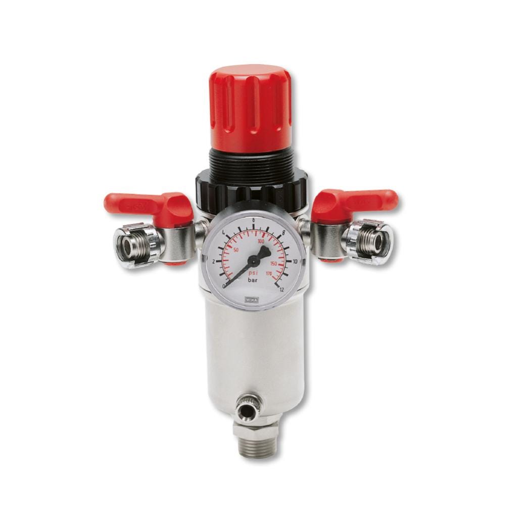 Filtro E Riduttore Pressione Aria Compressa 1/2 - Per Utensili Pneumatici - Foto 11