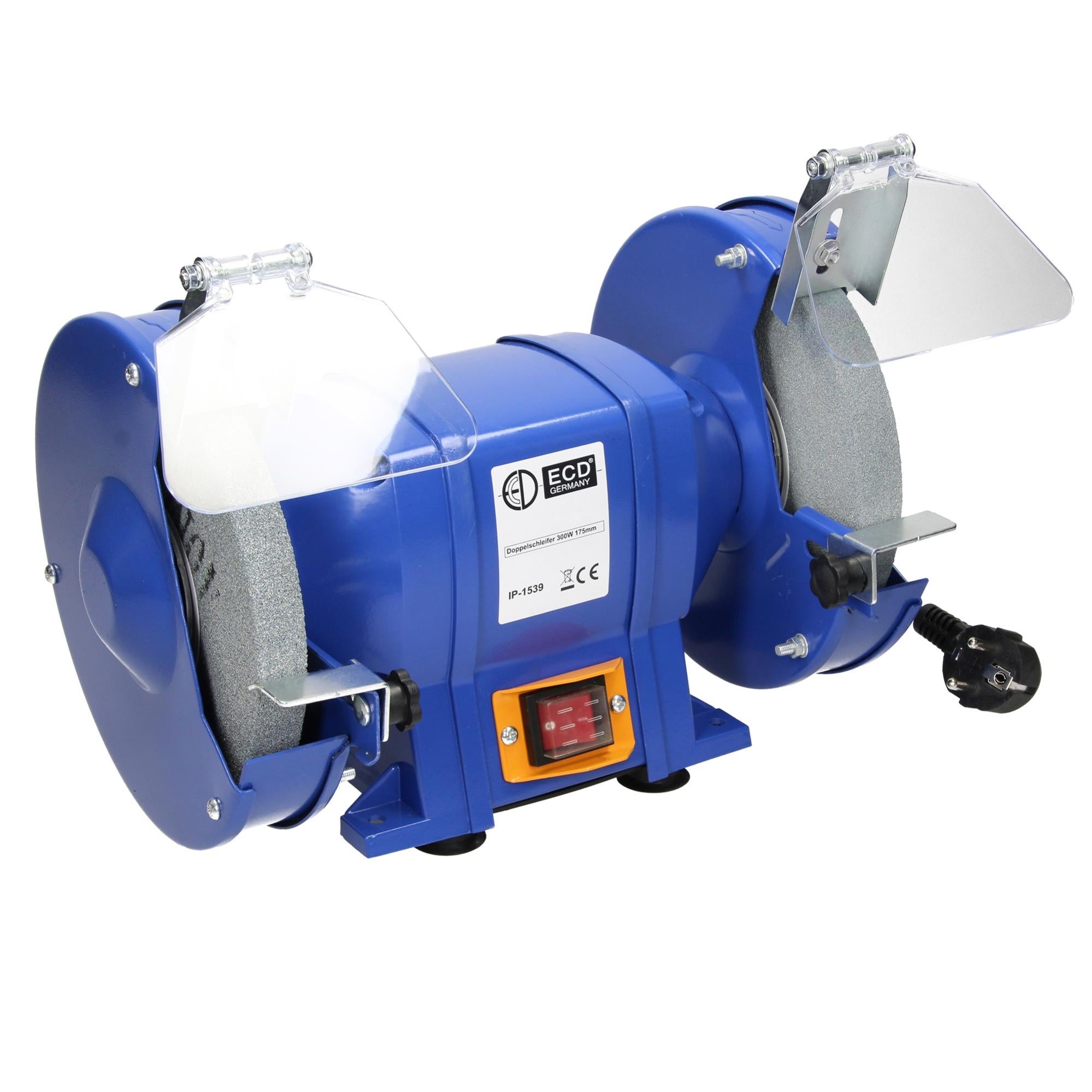 Ponceuse double à bande 350 W meuleuse d'établi avec grain grossier et — free download