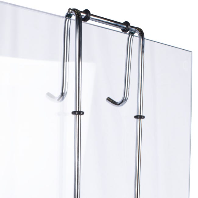 Organizador colgante Shower Door para puerta ducha con ganchos