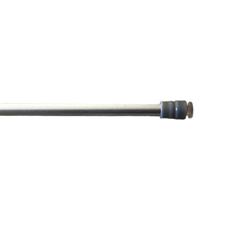 Tringle Vitrage Sans Perçage Extensible ø8 mm Autobloquante 40-60 cm  Coloris - Nickel
