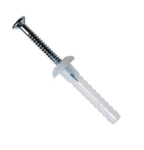 Tasselli A Battere Testa Bombata - Per Muro Pieno E Mattone Forato, Nylon E Acciaio Zincato - Foto 6