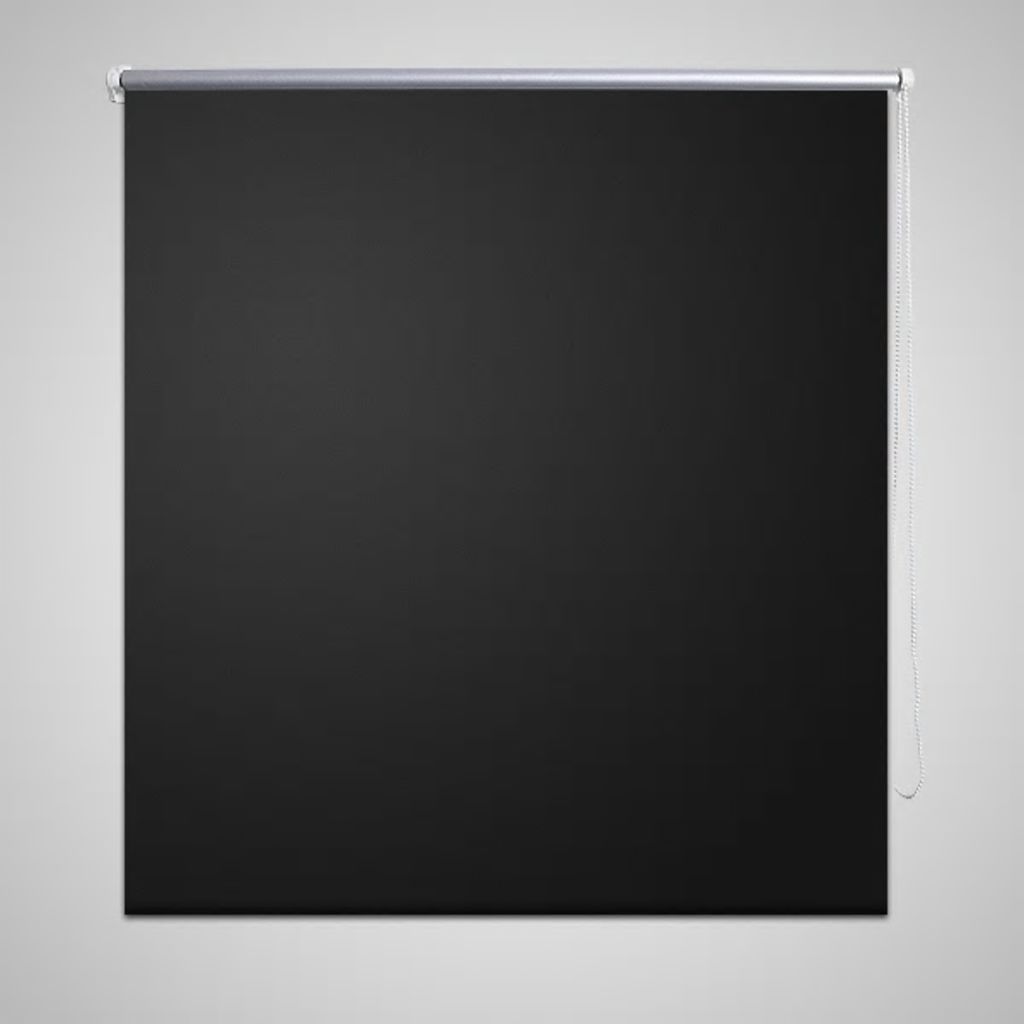 Tenda a rullo oscurante buio totale 80 x 230 cm bianca ecrù 