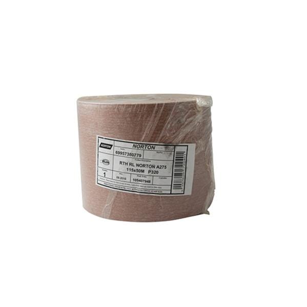 Carta Vetrata Gialla - Rotolo 115 Mm X 50 M, Grana 320, Per Legno, Metallo E Vernici - Foto 11