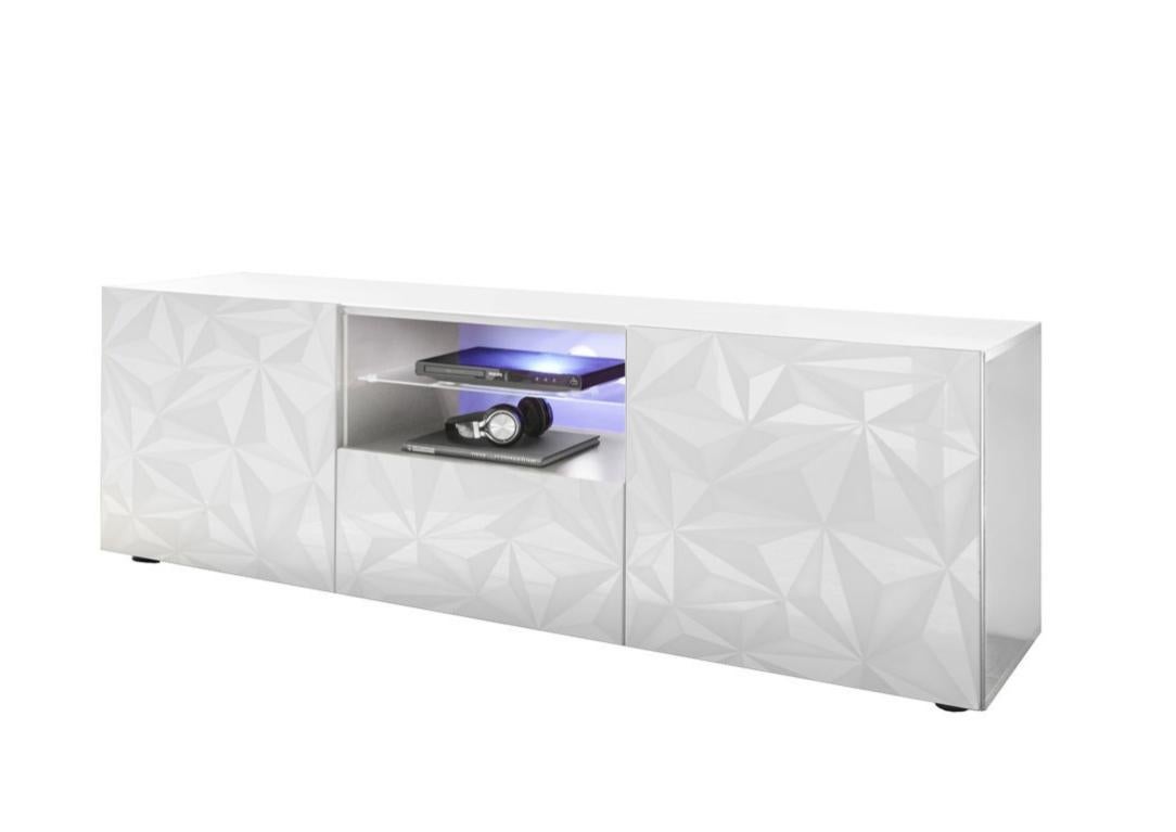 Mueble tv mosca blanco
