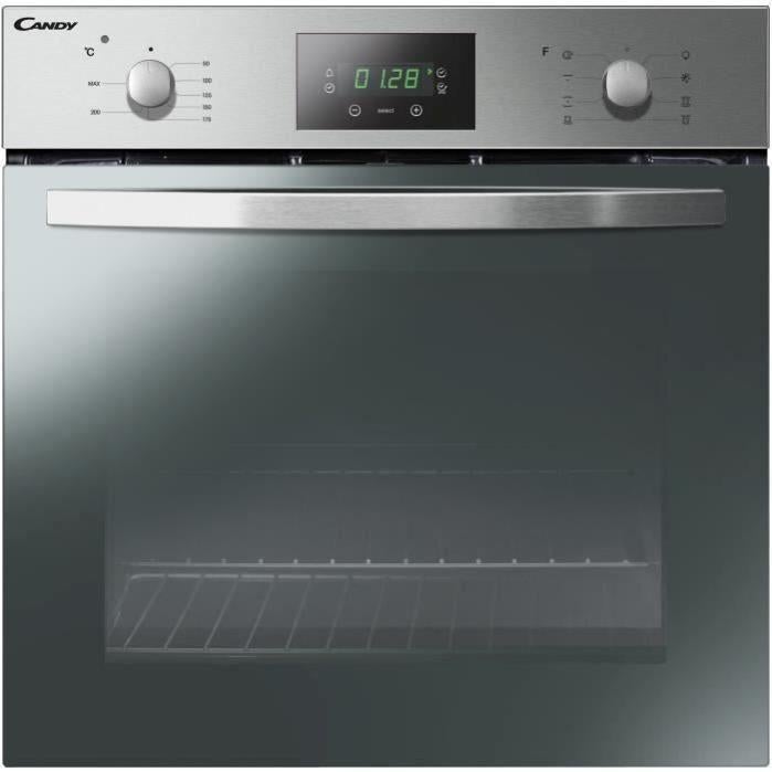 CANDY FCS245X-Forno elettrico da incasso-convezione naturale-71  L-Catalyze-A-acciaio inossidabile Supporto specchio | Leroy Merlin