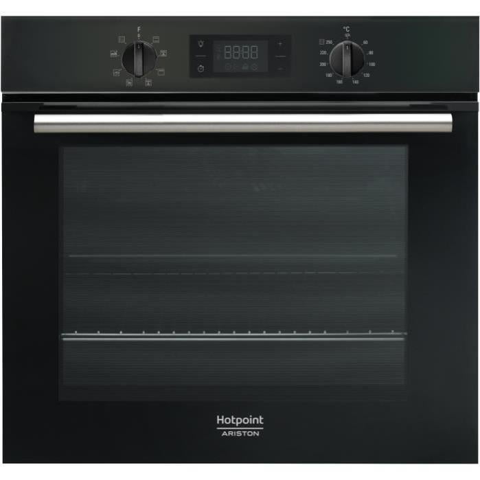 HOTPOINT FA2 540 P BL HA - Forno elettrico da incasso multifunzione -  Calore rotante - 66L - Pirolisi - Nero | Leroy Merlin