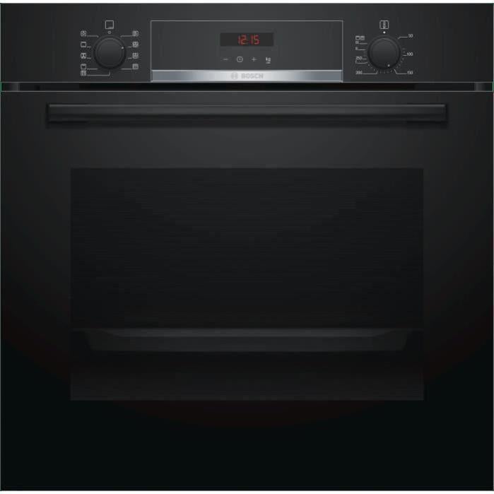 BOSCH HBA573BA0 - Forno elettrico da incasso - Aria forzata 3D + - 71L -  Pirolisi - A - Nero | Leroy Merlin