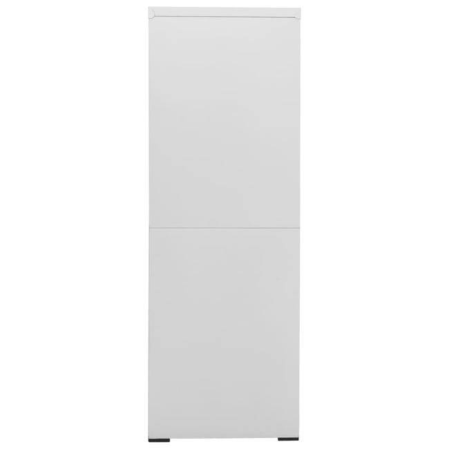 vidaXL Armario archivador de acero blanco 90x46x72,5 cm – Bechester