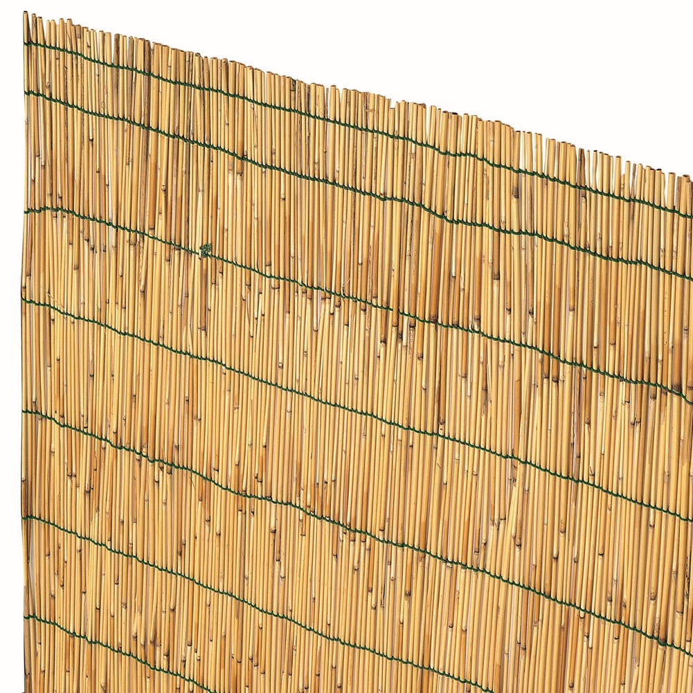 Arella in Canna di Bamboo Naturale River 1x3 metri per Recinzioni e  Coperture in Rotoli