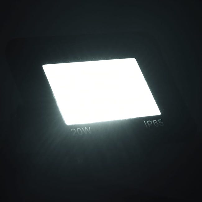 Foco LED blanco 20W SMD 1600Lm Blanco neutro 4000K 230V Exterior/Interior  IP65 Obra Obra ASLO
