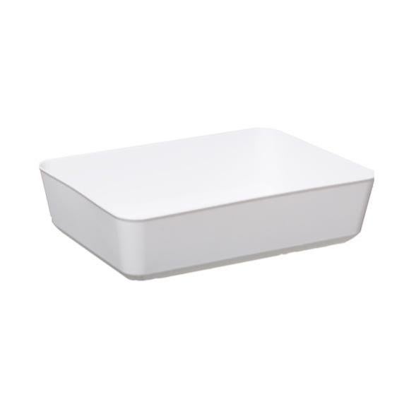 Bac rectangulaire flex GM blanc Leroy Merlin